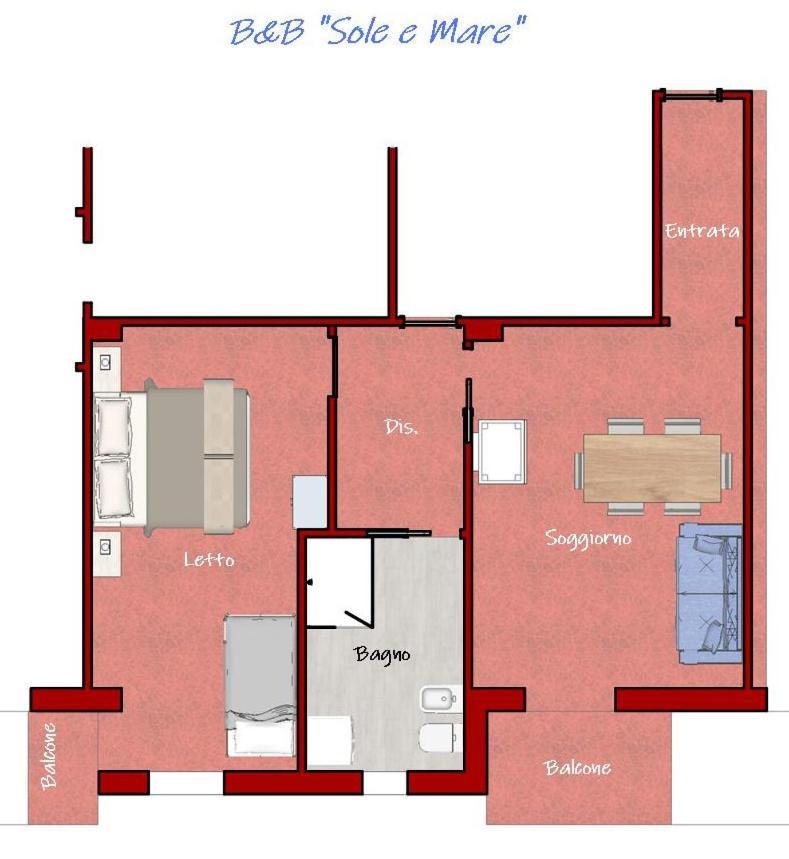 Apartament Sole E Mare Guardavalle Zewnętrze zdjęcie